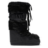 MOON BOOT Icon Faux Fur - Black