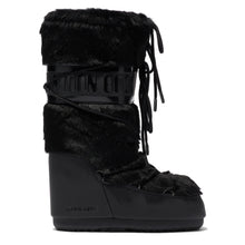  MOON BOOT Icon Faux Fur - Black