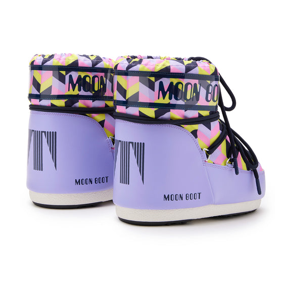 ICON Low Optical Boots - Lilac/Cyber Lime