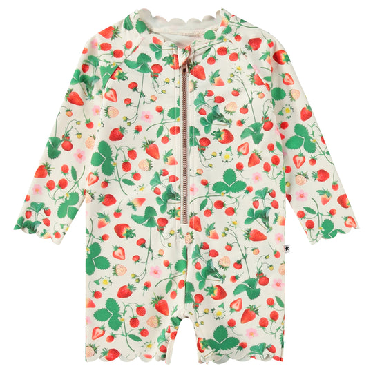 MOLO Nigella Strawberry Field Baby Swimsuit