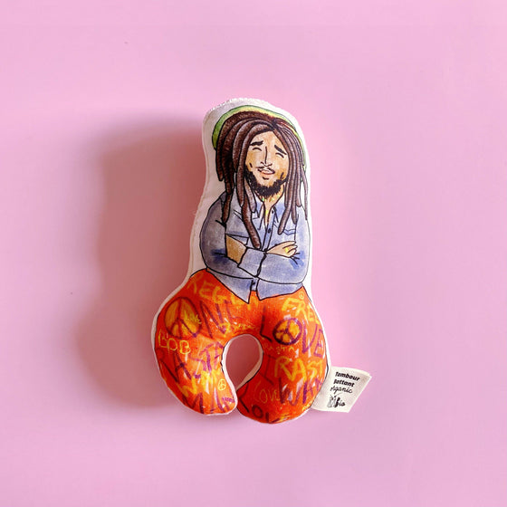 TAMBOUR BATTANT Rasta Man Rattle