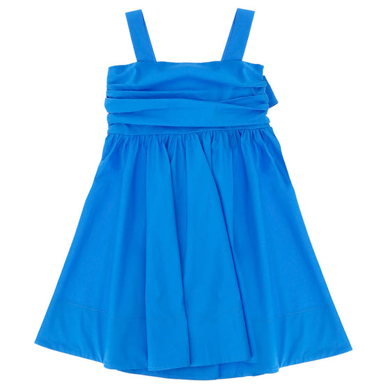 Bright Blue Sleeveless Dress - Azzurro Blue