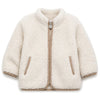 TARTINE ET CHOCOLAT Teddy Zip Baby Jacket - Naturel
