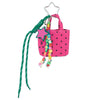 BONTON Mini Market Bag Key Ring - Rose Blush
