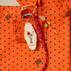 BONTON Mini Market Bag Key Ring - Orange Vif