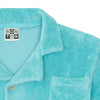 BONTON Blue Fish Terrycloth Baby Shirt
