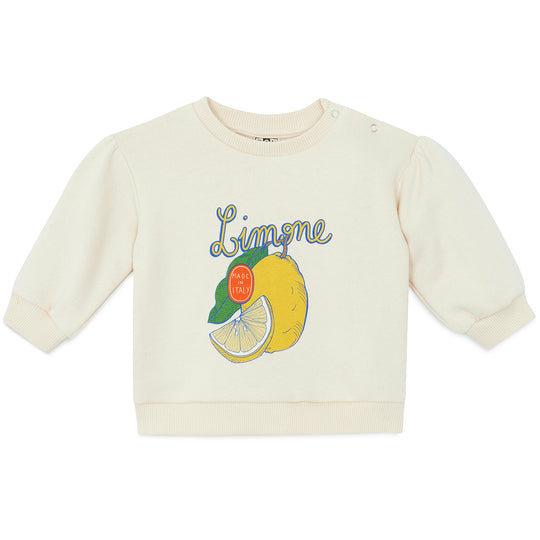 BONTON Limone Lys Baby Sweatshirt