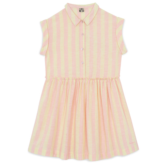 BONTON Citrus Stripe Clem Swing Dresses