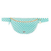BONTON Checked Banana Bag - Bleu Fish