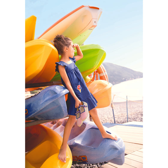 bonton ice cream dress Kid-Girl-Robe Lydia Dresses-BA34072-405-|-Bonton A.T.L.R. Paris