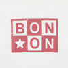 BONTON Taxo Logo T-shirt - Ecru and Rose