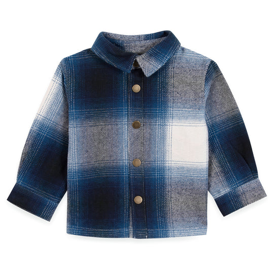 BONTON Marseille Baby Overshirt - Nordic Blue