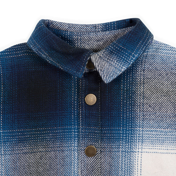 BONTON Marseille Baby Overshirt - Nordic Blue