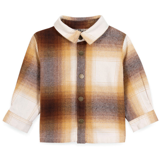 BONTON Marseille Baby Overshirt - Barnyard Brown