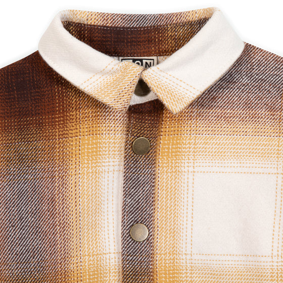 BONTON Marseille Baby Overshirt - Barnyard Brown