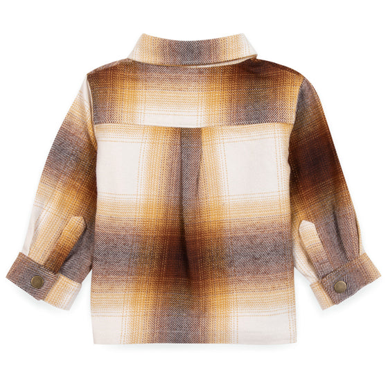 BONTON Marseille Baby Overshirt - Barnyard Brown