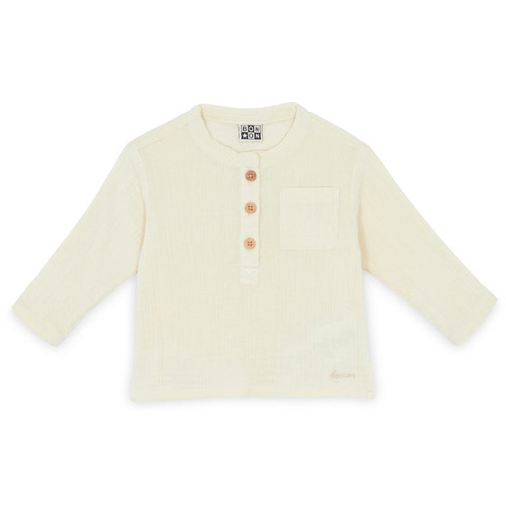 BONTON Lima Classic Baby Shirt - Mouton