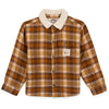 BONTON Surchem Plaid Jacket - Barnyard Brown