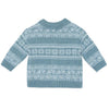 BONTON Lucien Baby Cardigan - Bleu Frost