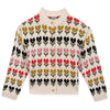 BONTON Malin Cardigan - Tulip Fields
