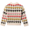 BONTON Malin Cardigan - Tulip Fields