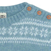 BONTON Loustic Cardigan - Bleu Frost