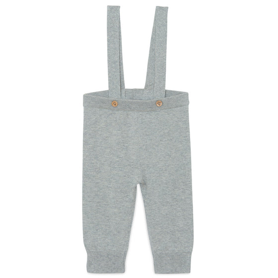 BONTON Stars Cardigan & Knit Pants Baby Set - Grey