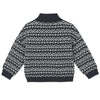 BONTON Leonard Zip Sweater - Carbone