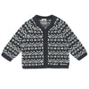 BONTON Mozza Baby Cardigan - Carbone