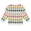 BONTON Malin Baby Cardigan - Tulip Fields