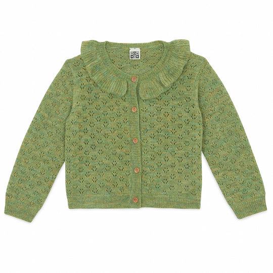 BONTON Corolle Cardigan - Vert Prairie