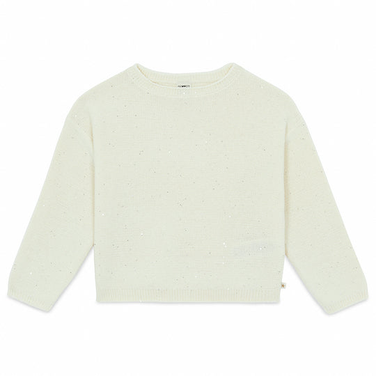 BONTON Mucita Embellished Sparkle Sweater - Mouton