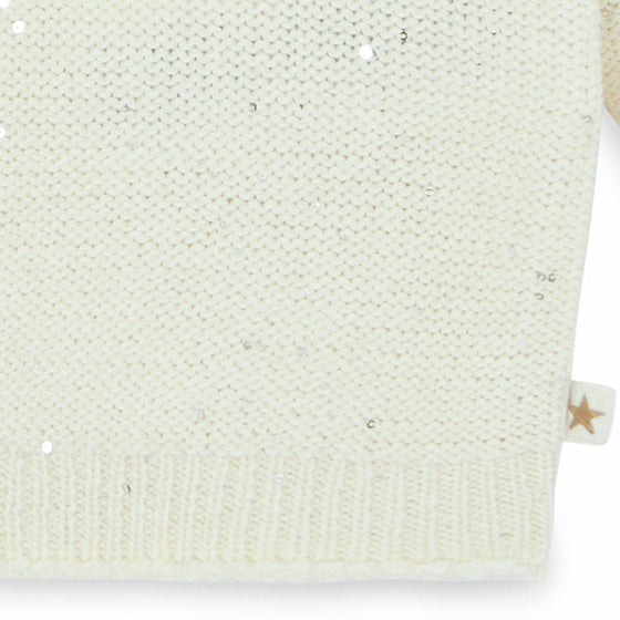 BONTON Mucita Embellished Sparkle Sweater - Mouton