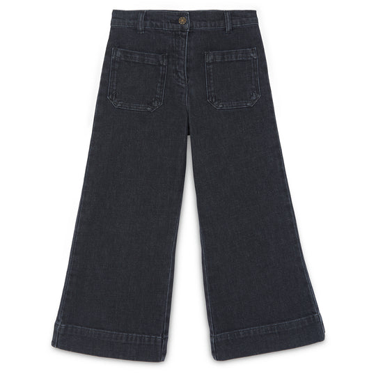 BONTON Lakiko Flared Pants - Grey Denim