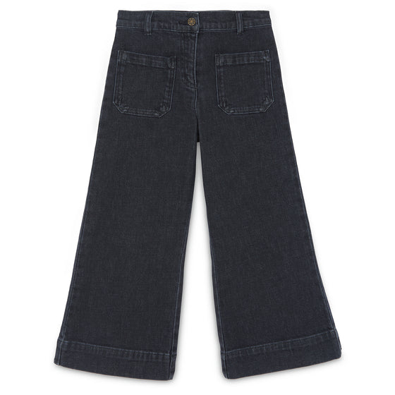 BONTON Lakiko Flared Pants - Grey Denim