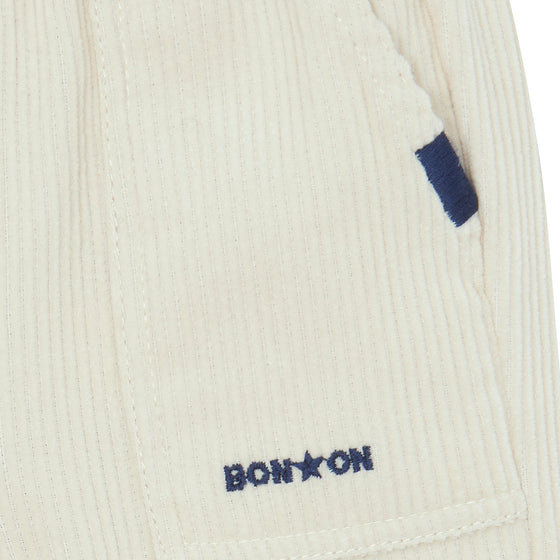 BONTON Darius Cord Baby Pants - Mouton