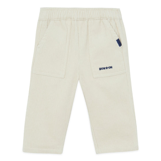 BONTON Darius Cord Baby Pants - Mouton