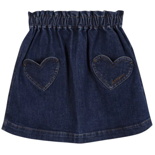 BONTON Jupe Douchka Skirt - Denim Brut