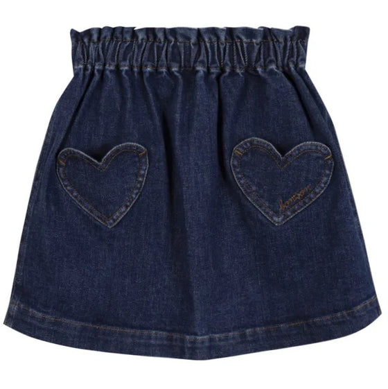 BONTON Jupe Douchka Skirt - Denim Brut
