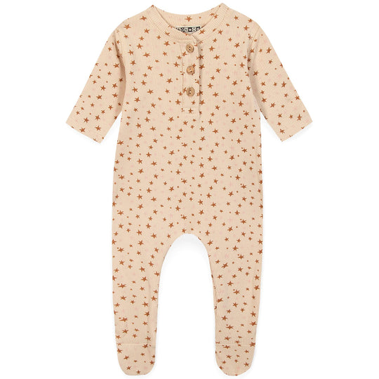 BONTON Mynight Footed Stars Pyjama - Pink