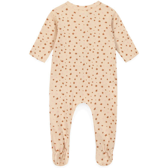 BONTON Mynight Footed Stars Pyjama - Pink