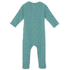 BONTON Mynight Footed Stars Pyjama - Bleu Vintage