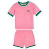 BONTON Livia Terry Shorts Set - Rose Fiesta