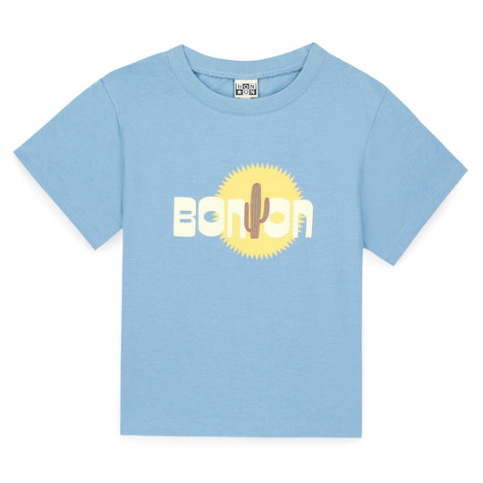 BONTON Tubo Cactus T-Shirt - Bleu Azul