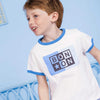 BONTON Napo Ringer Tee 25 Ans - Milk