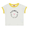 BONTON Napo Baby Ringer Tee 25 Ans - Milk