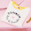 BONTON Napo Baby Ringer Tee 25 Ans - Milk