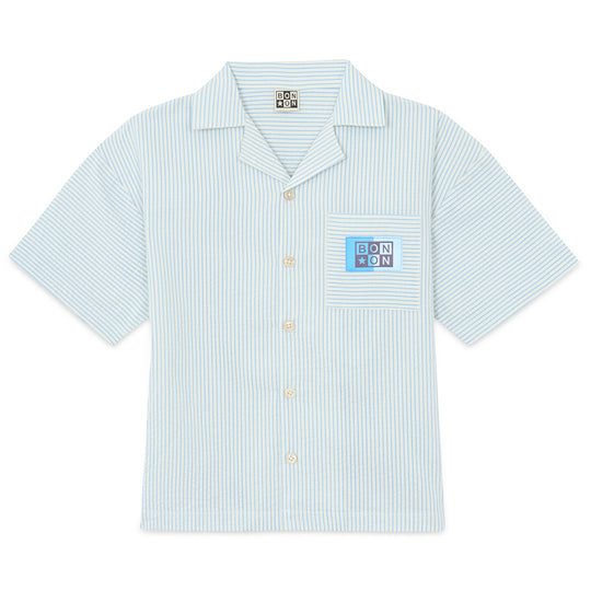 BONTON Las Vegas Shirt - Bleu Birthday