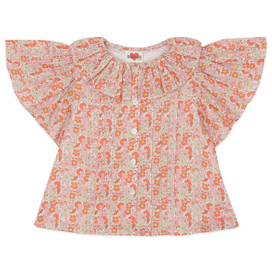 BONTON Nancy Blouse - Rose Fiesta