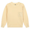 BONTON Narciss Star Pocket Sweatshirt - Vanilla